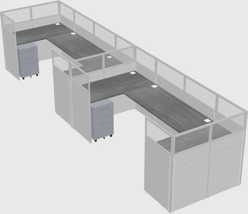 Cabine en u