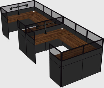 Cabine en u