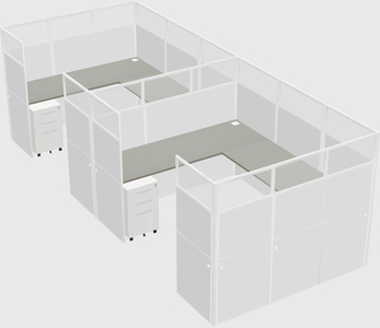 Cabine en u