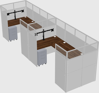 Cabine en u