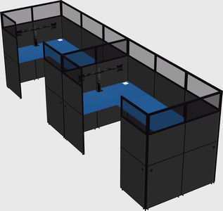Cabine en u