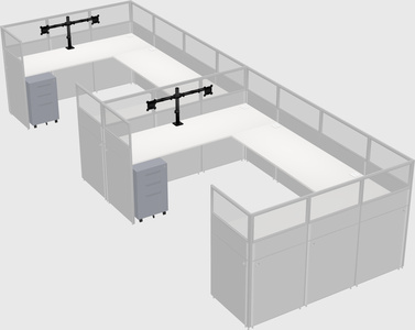 Cabine en u