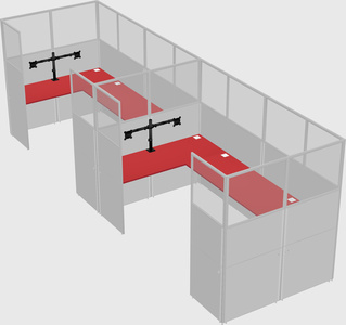 Cabine en u