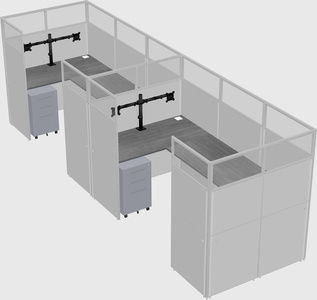 Cabine en u