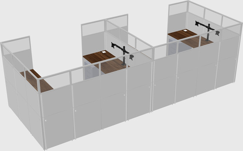 Cabine en u