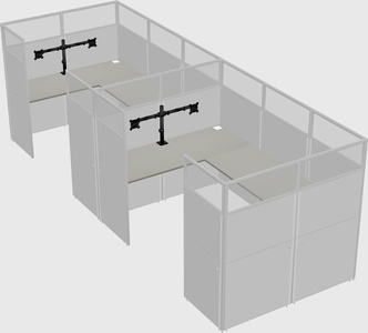 Cabine en u
