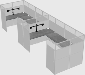 Cabine en u