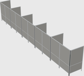 Flexible panel system
