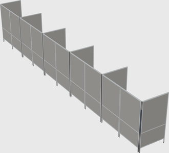 Flexible panel system