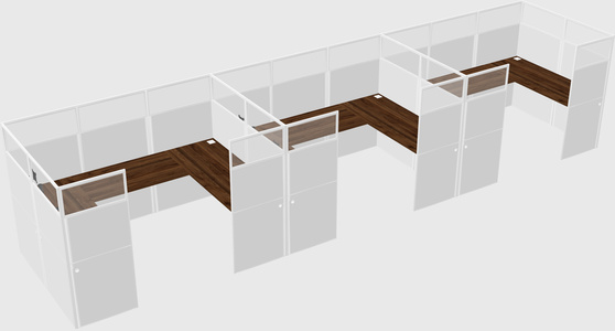 Cabine en u