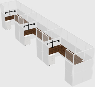 Cabine en u