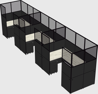 Cabine en u