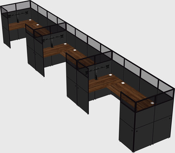 Cabine en u