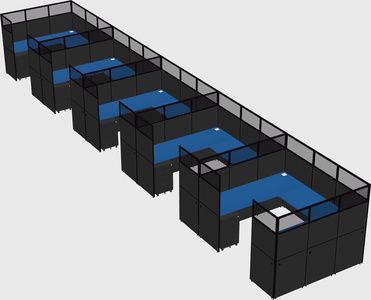 Cabine en u