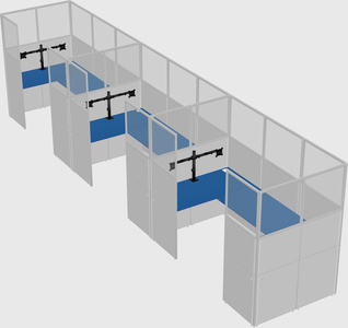 Cabine en u