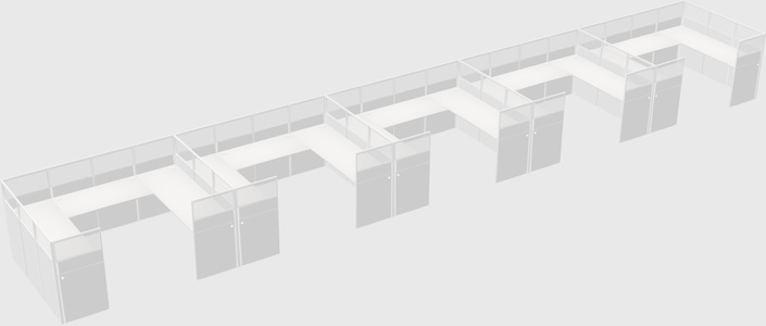 Cabine en u