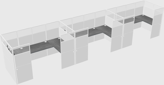 Cabine en u