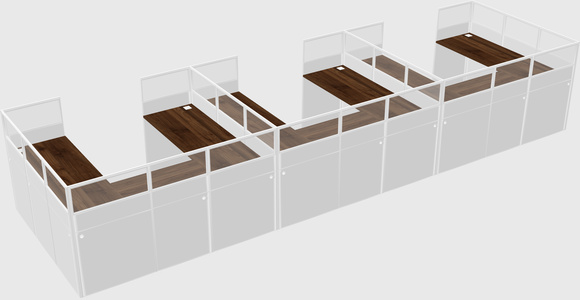 Cabine en u