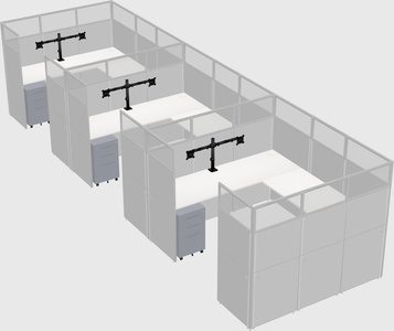 Cabine en u
