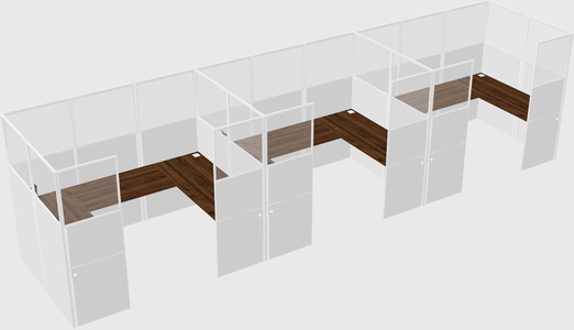 Cabine en u