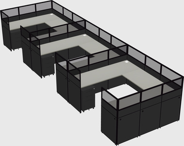 Cabine en u