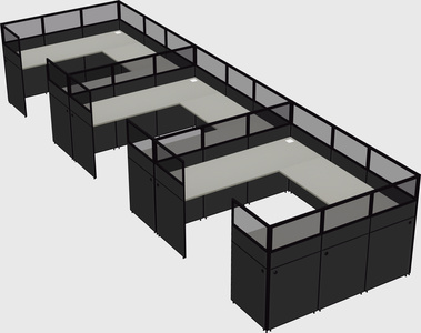Cabine en u