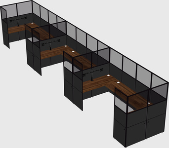 Cabine en u