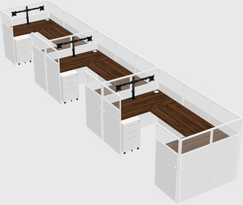 Cabine en u