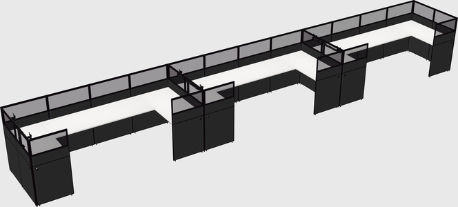 Cabine en u