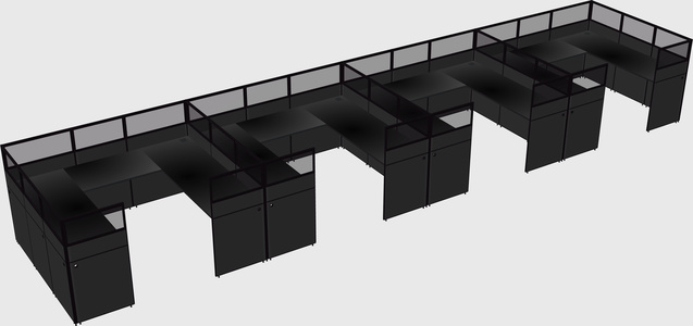 Cabine en u