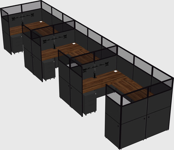 Cabine en u