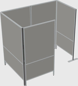 Small private panel system