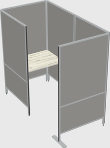 Small private panel system