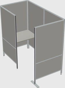Small private panel system