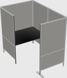 Small private panel system