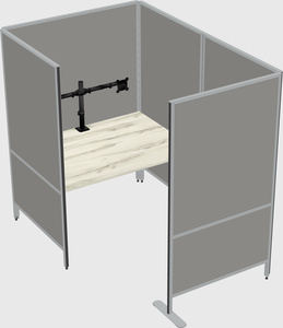 Small private panel system