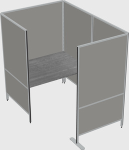 Small private panel system