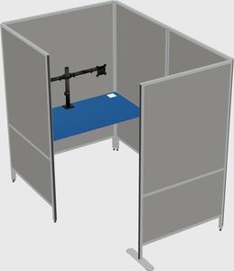 Small private panel system