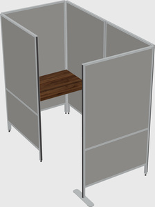 Small private panel system