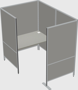 Small private panel system