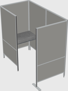 Small private panel system
