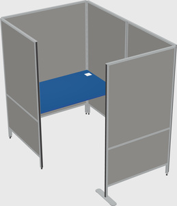 Small private panel system