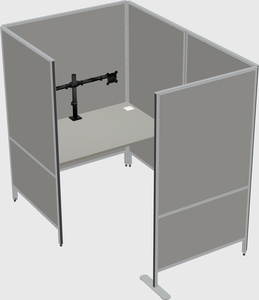 Small private panel system