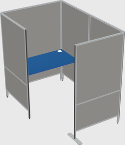 Small private panel system
