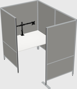 Small private panel system