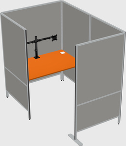 Small private panel system