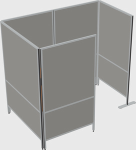 Small private panel system