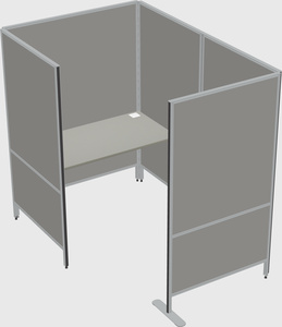 Small private panel system
