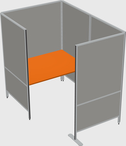 Small private panel system
