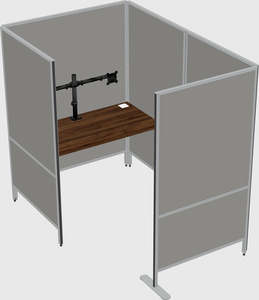 Small private panel system
